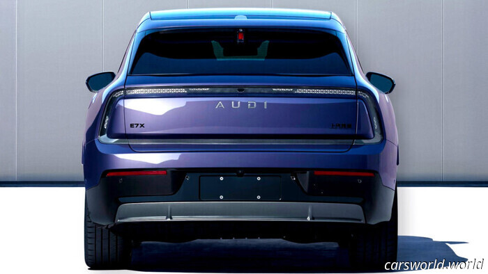 Новый AUDI E7X совсем не похож на те AUDI, которые вы знаете | Carscoops